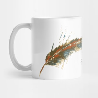 Minimal Feather Design Mug